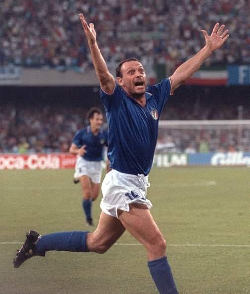 Foot: mort à 59 ans, de l’ancien international Italien Toto Schillaci, meilleur buteur du mondial