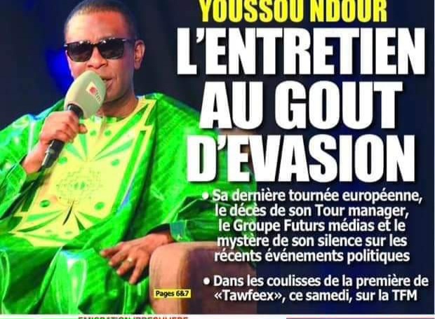 Le consigne de vote de Youssou Ndour