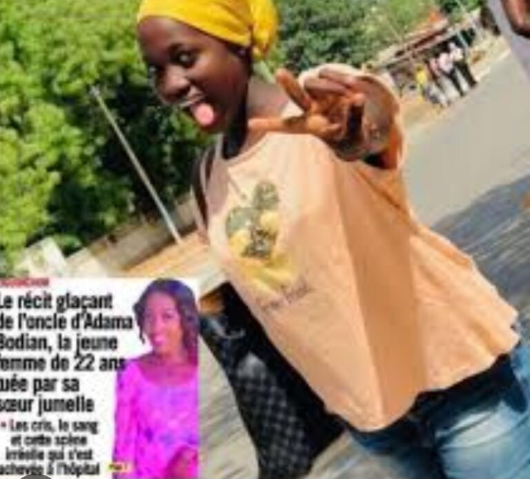 Ziguinchor: « Je n’avais pas l’intention de blesser ma sœur jumelle » : les aveux poignants d’Awa Bodian, écrouée pour meurtre