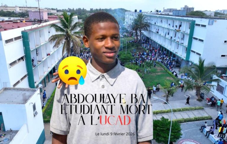 Drame universitaire : Abdoulaye Bâ est mort après une chute du 4e étage, la piste des brutalités policières écartée