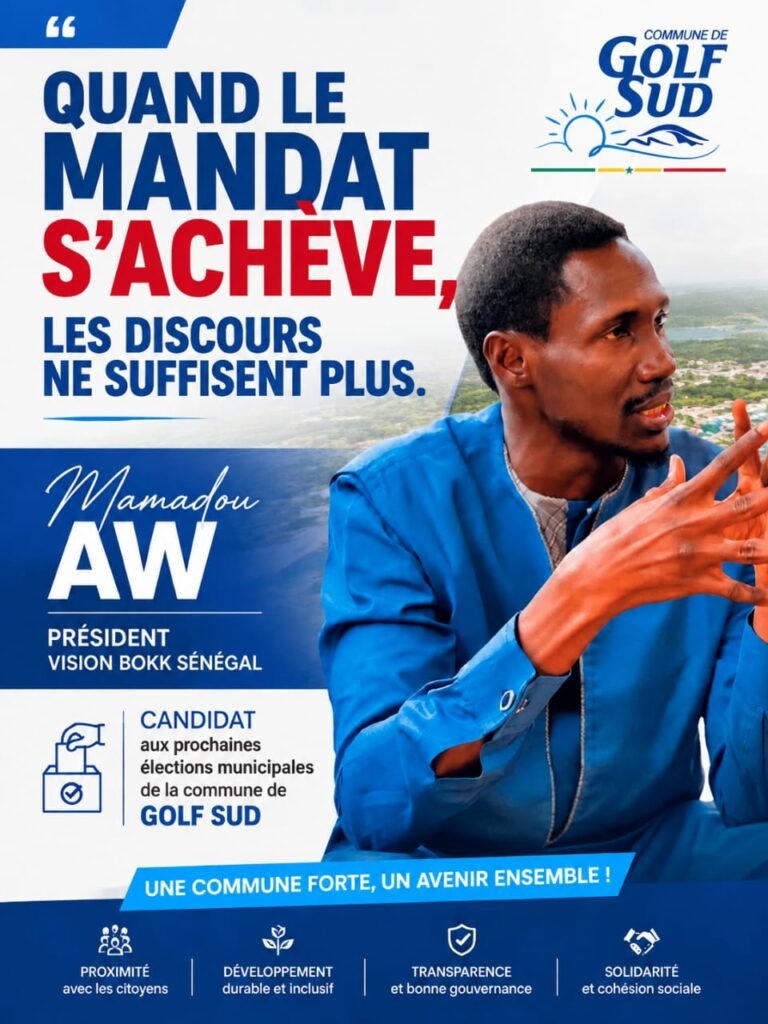 Quand le mandat s’achève, les discours ne suffisent plus              (Mamadou Aw VBS)