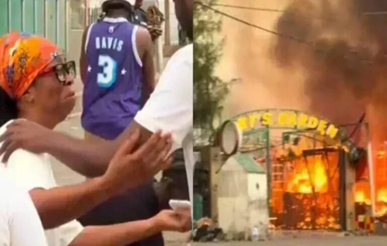 ABY’S GARDEN EN FLAMMES : LE FILS D’ABY NDOUR BLESSÉ EN VOULANT SAUVER LE RESTAURANT